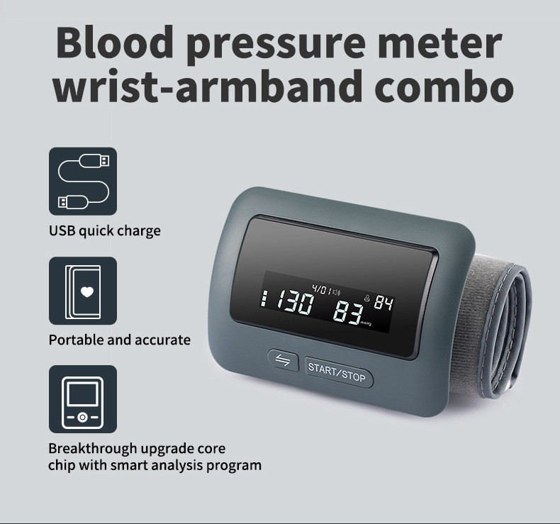 Voice Smart Bluetooth Blood Pressure Meter Automatic Upper Arm Home BP Monitor