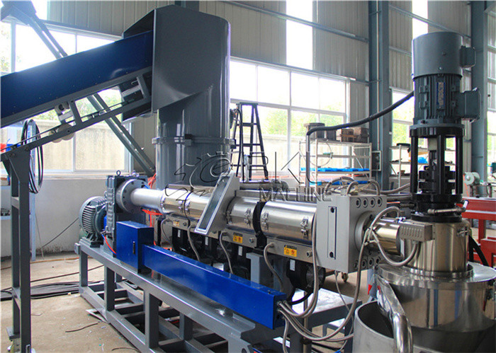CPP CPE BOPA Plastic Film Pelletizing Machine Recycling