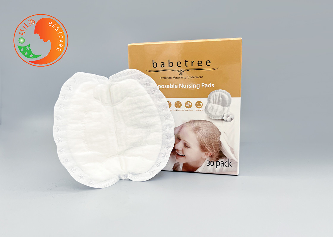 Breast Milk Disposable Nursing Pads 1mm Thickness For Pastpartum Lactation Woman