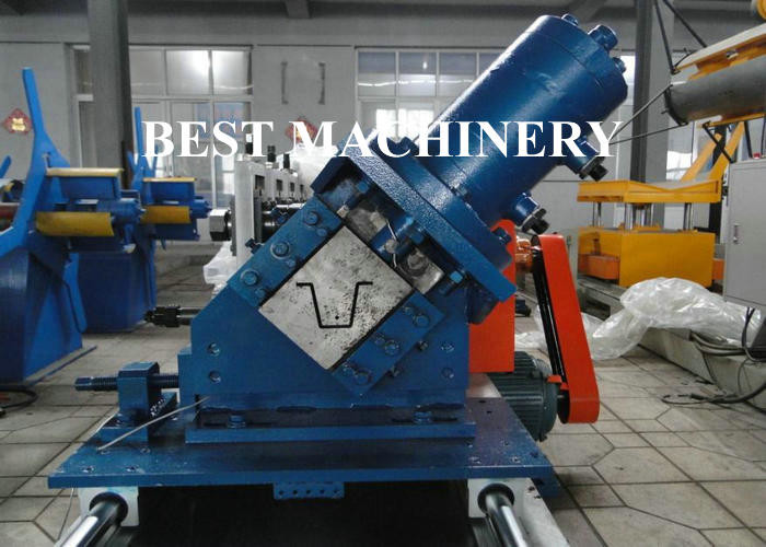 Drywall Partition C U Profile Metal Stud And Track Roll Forming Machine PLC Control