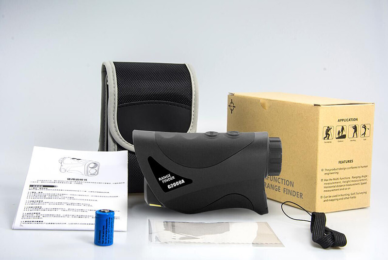 600M 7X Magnification Hunting Laser Rangefinder Long Distance Shooting Range Finder