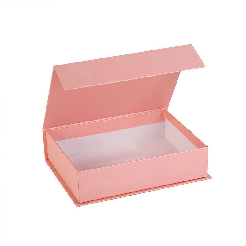 Solid Color Classic Style Custom Logo Printing Matt Laminated Rigid Foldable Cardboard Wedding Grown Packaging Magnetic Box