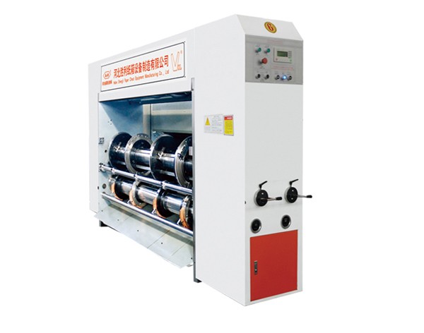High Speed Corrugated Die Cutter , Two Color Flexo Printing Machine