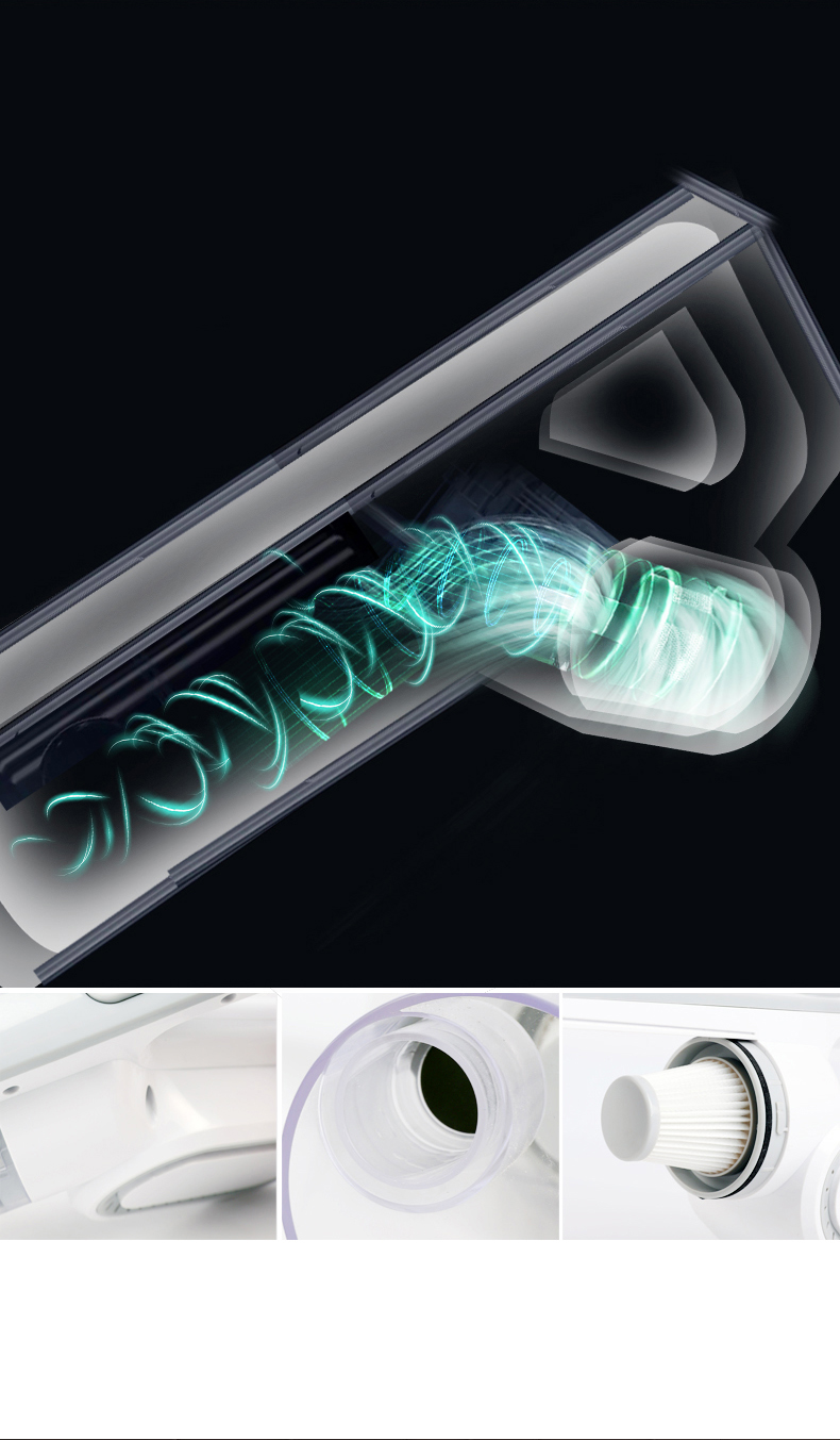 Design Portable Electric Smart Handheld Vacuum Cleaner for App-Controlled Cleaning