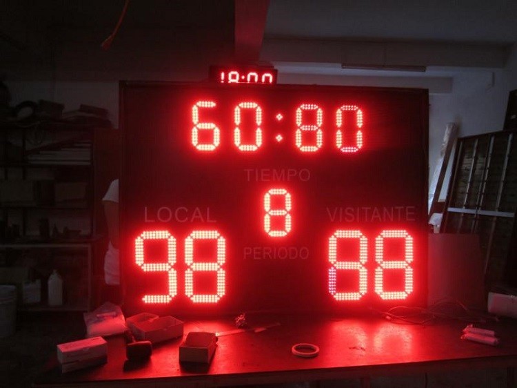 electronic digital basketball score board