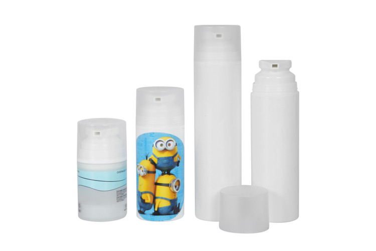 Plastic Lotion Travel Moisturizer Skincare Airless Dispenser Bottles