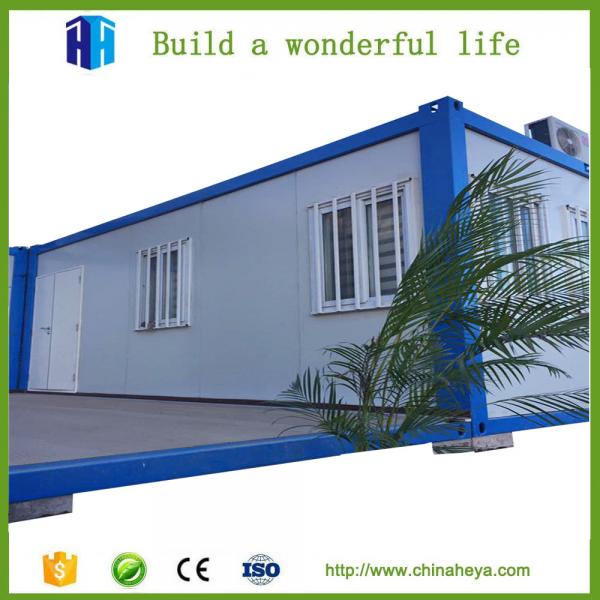 Quality cheap portable houses prefab steel frame container house insulation kits for sale