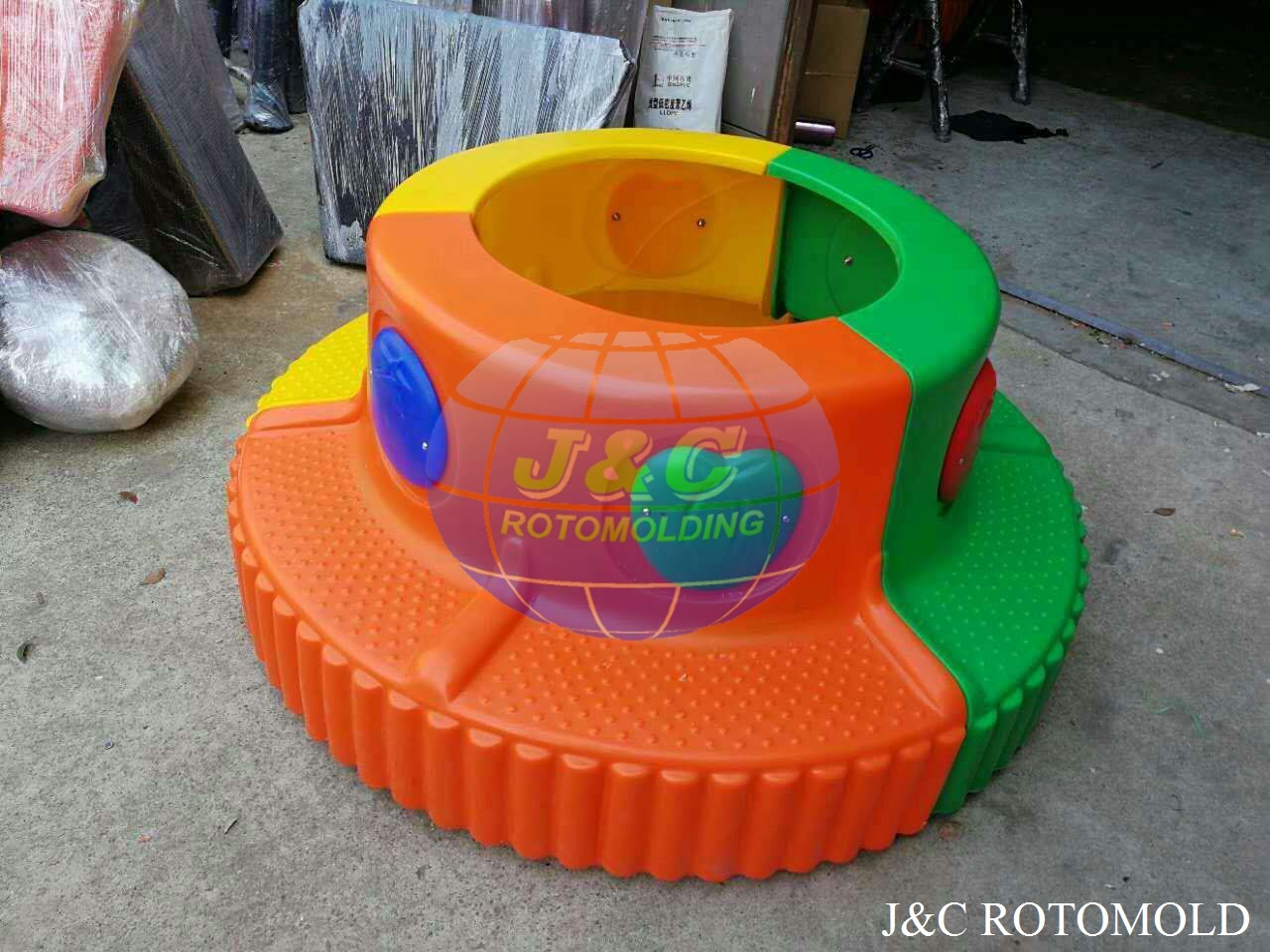 Rotational Moulding Products For Kidengarden , Plastic Seat Made By Rotational Mold