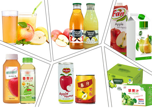 SS316 Flexible Apple Juice Processing Line PET Glass Bottle Package