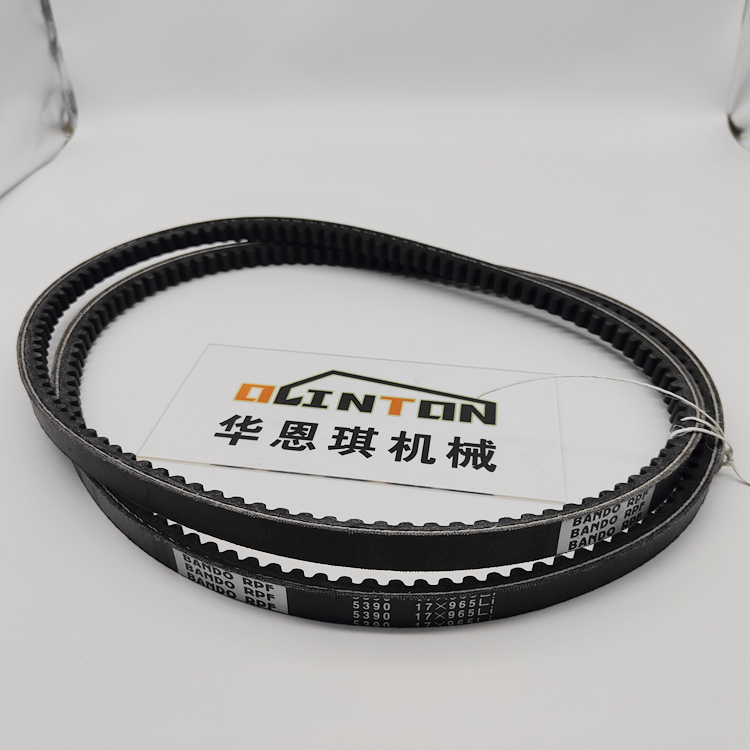 Excavator Bando 40 RPF 5390 V-Belt for Alternator Drive in Machinery Repair Shops