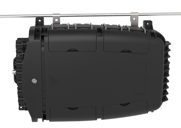 Pre-connectorized Optical Fiber Distribution Box GFS-16Q-3IP68 144F 378*255*116mm 16 household aerial/wall/pole -mounted