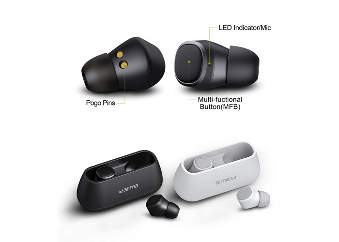 Mini Size Real Wireless Deep Bass Sound Ture Wireless In Ear Stereo Earbuds