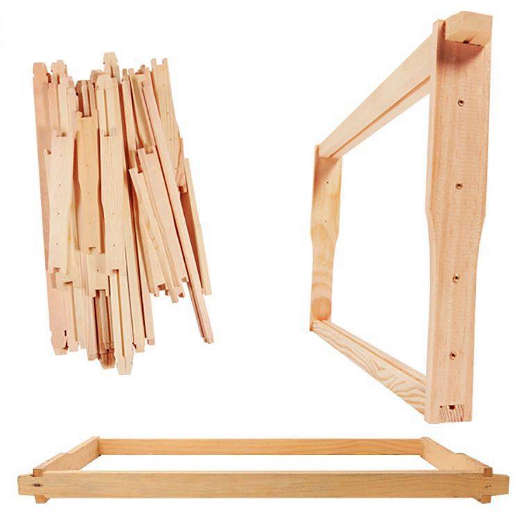 Best Quality China Fir Wood Bee Frame Beehive For Langstroth