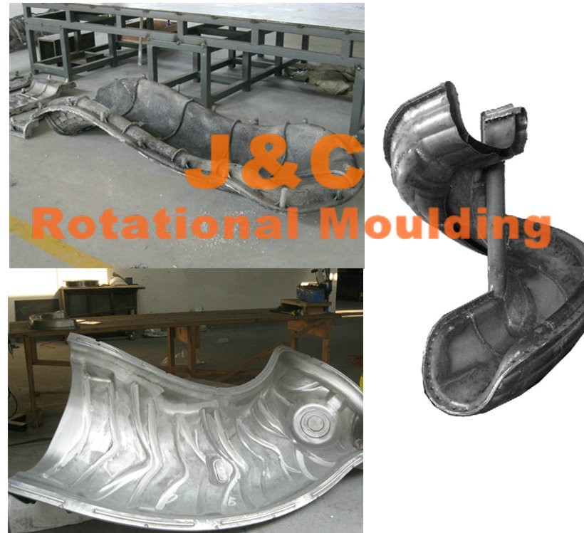CNC Process A356 Aluminum Rotational Molds Slide Exit For Kids' Outdoor Playground Equipment