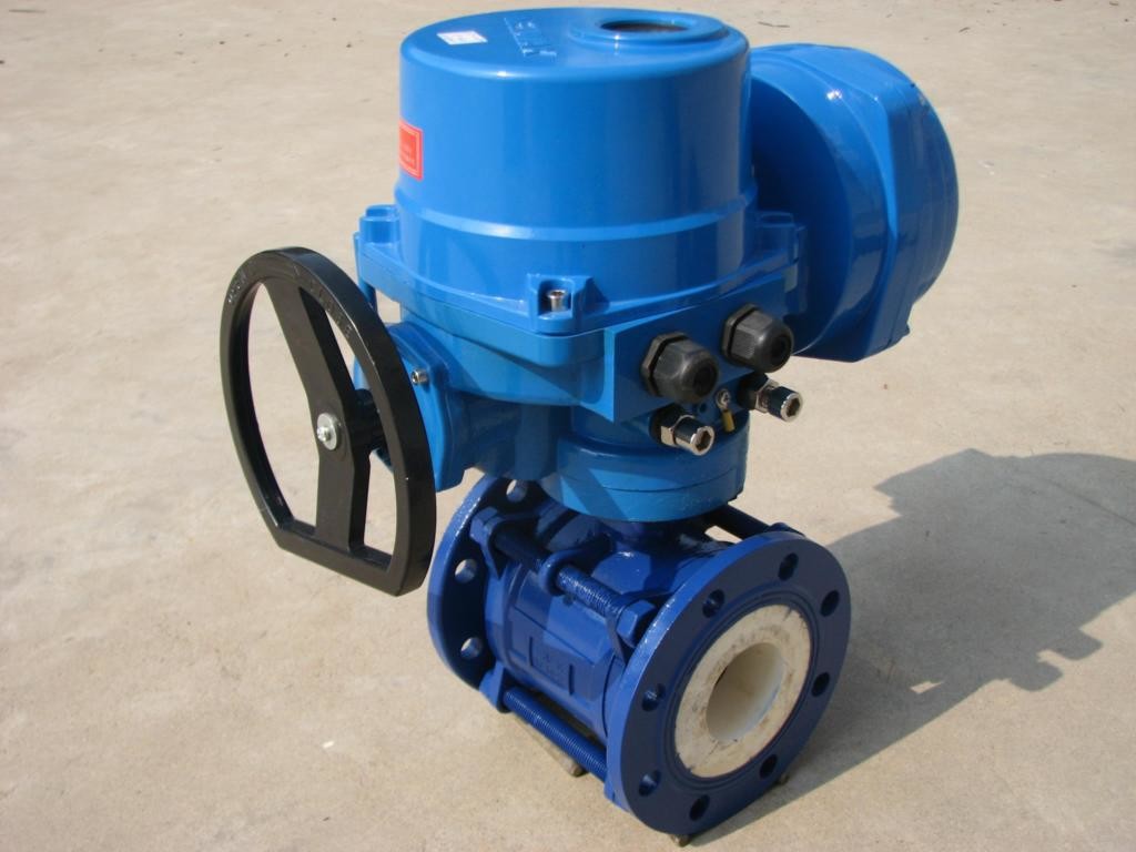 API ESDV Actuated Ball Valve Wear Resistant Ceramic Ball Valve