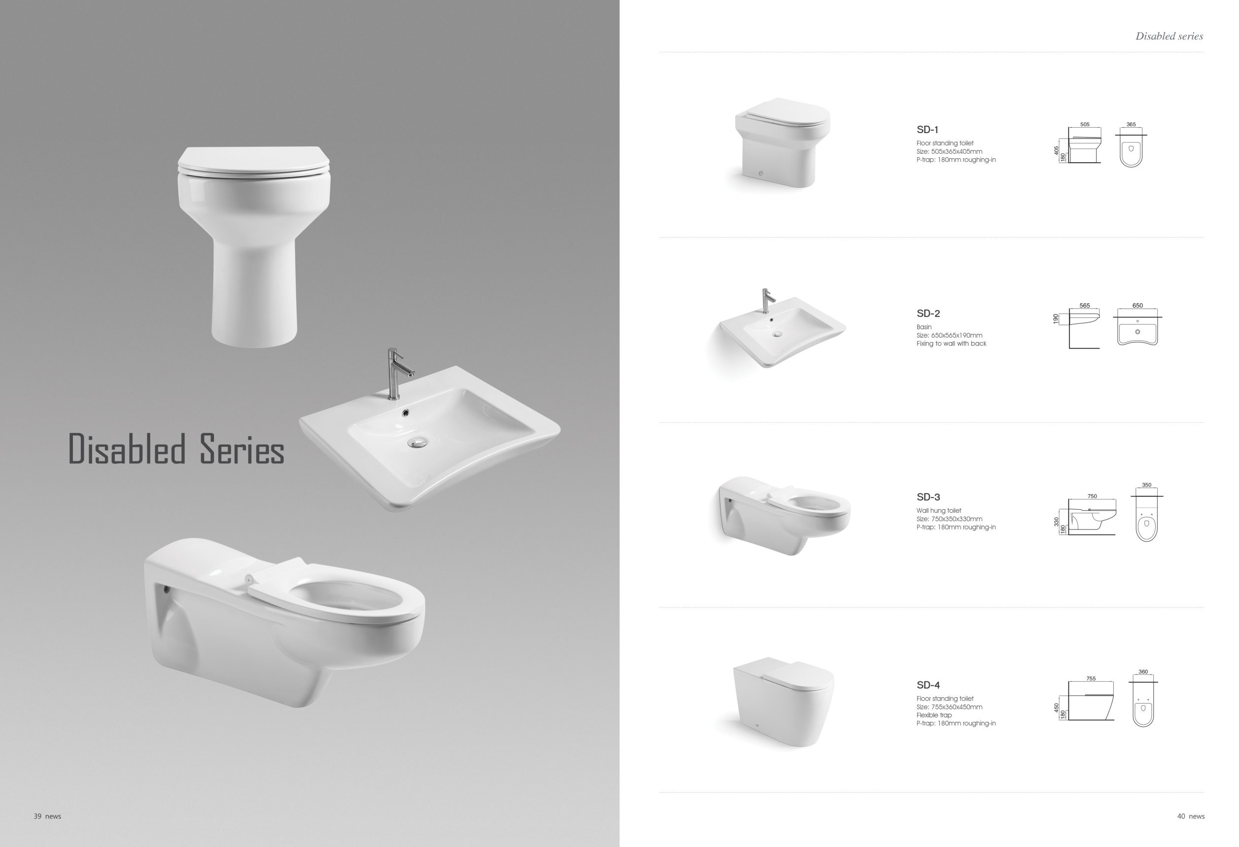 Sanitary Ware Disabled Specific One Piece Prison Toilet Set Anti Odor