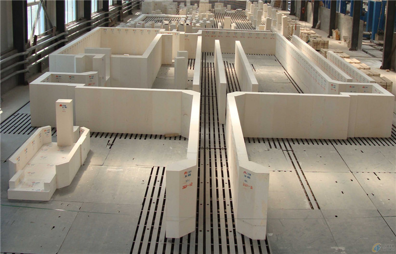 High Stability ZC-M Building Materials Bricks , Alumina Block Al2O3 94%