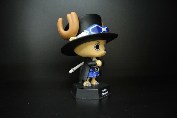 Customized One Piece Figure Collection For Promotion Black Color 8*5*3cm