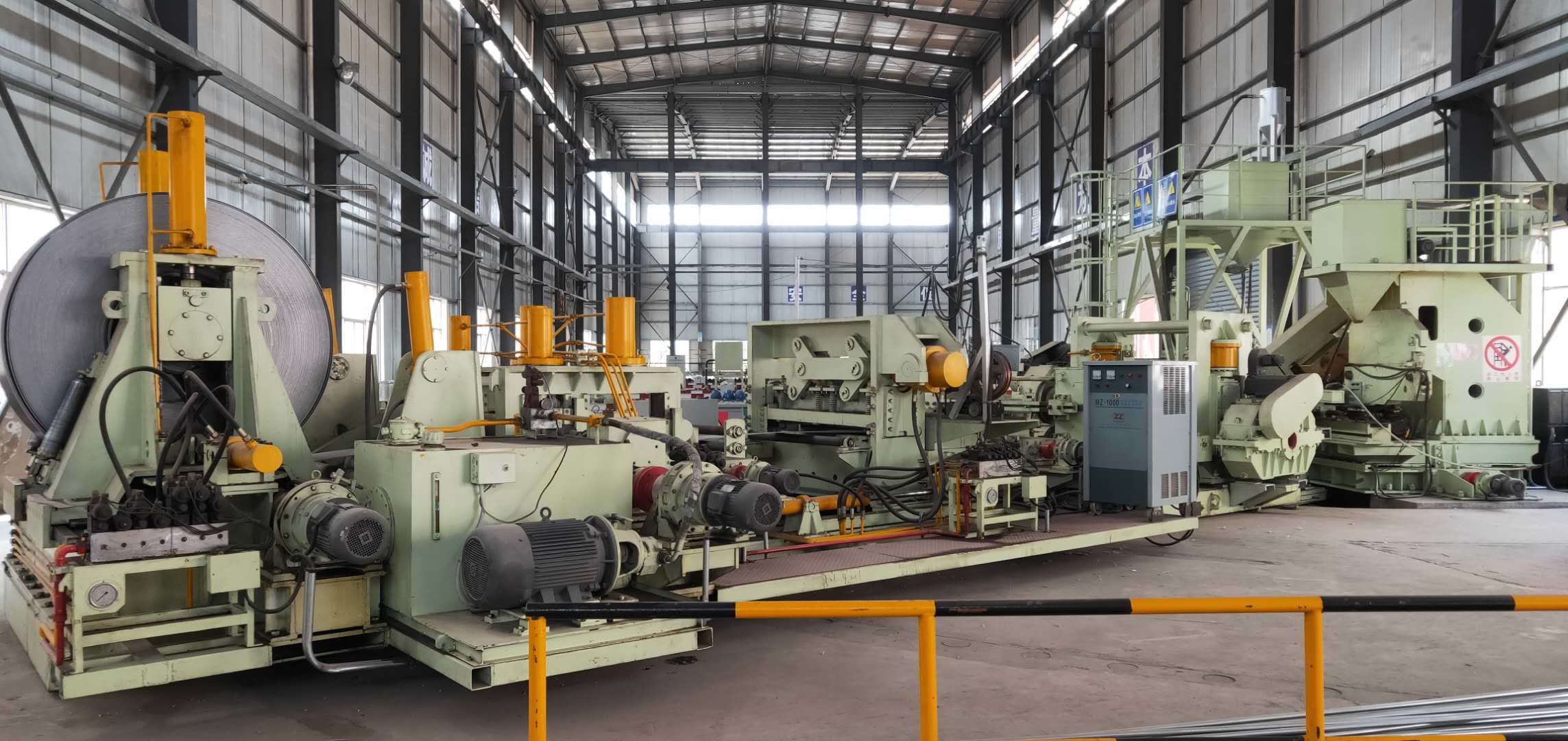 Advacned Carbon Steel Pipe Mill , 6-20mm Thickness Welded Pipe Production Line