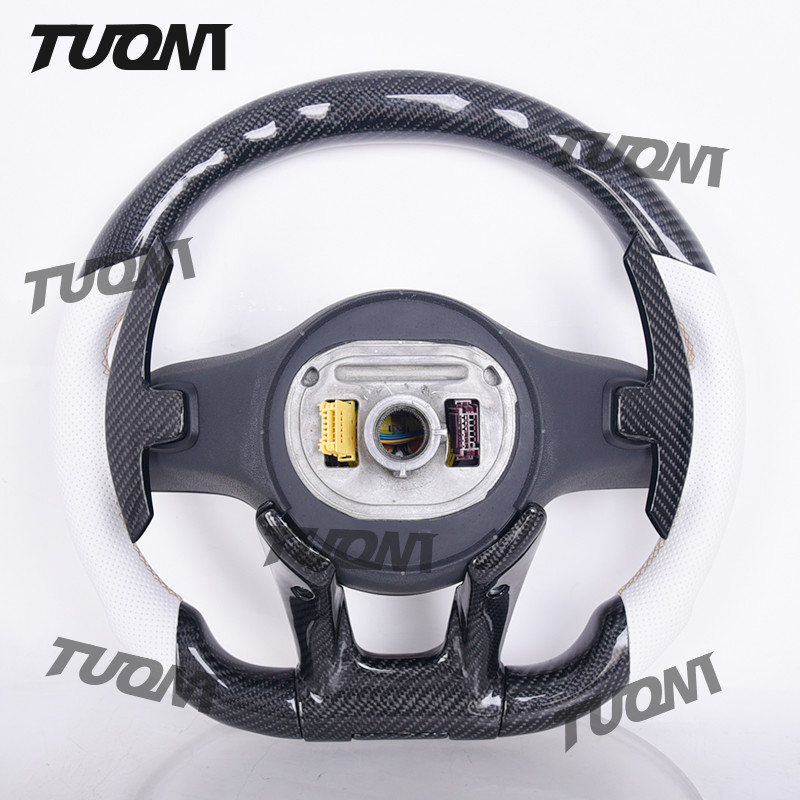 Soft Carbon Fiber Fit For Mercedes Benz Steering Wheel LED Display