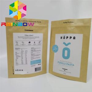 Buy cheap Moisture Proof Paper Box Packaging Heat Seal Kraft Paper Bag Eco - Friendly product