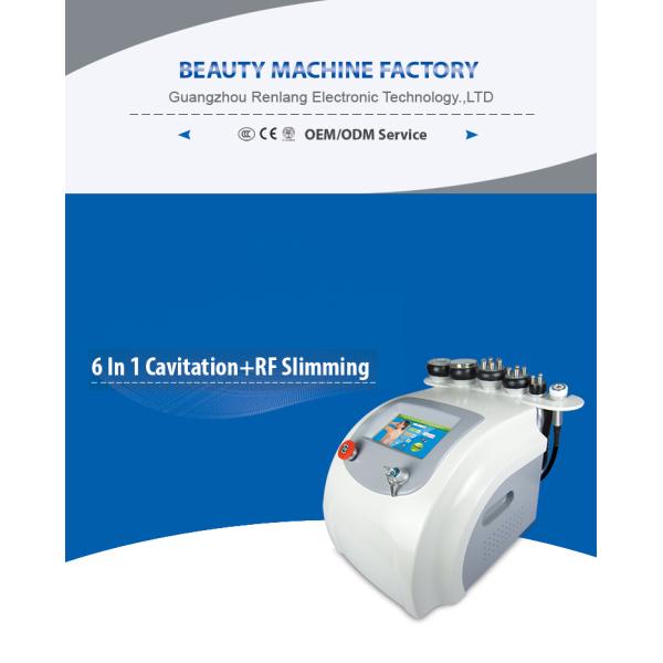 Vacuum RF Cavitation Slimming Beauty Machine For Fat Burning Skin Tightening