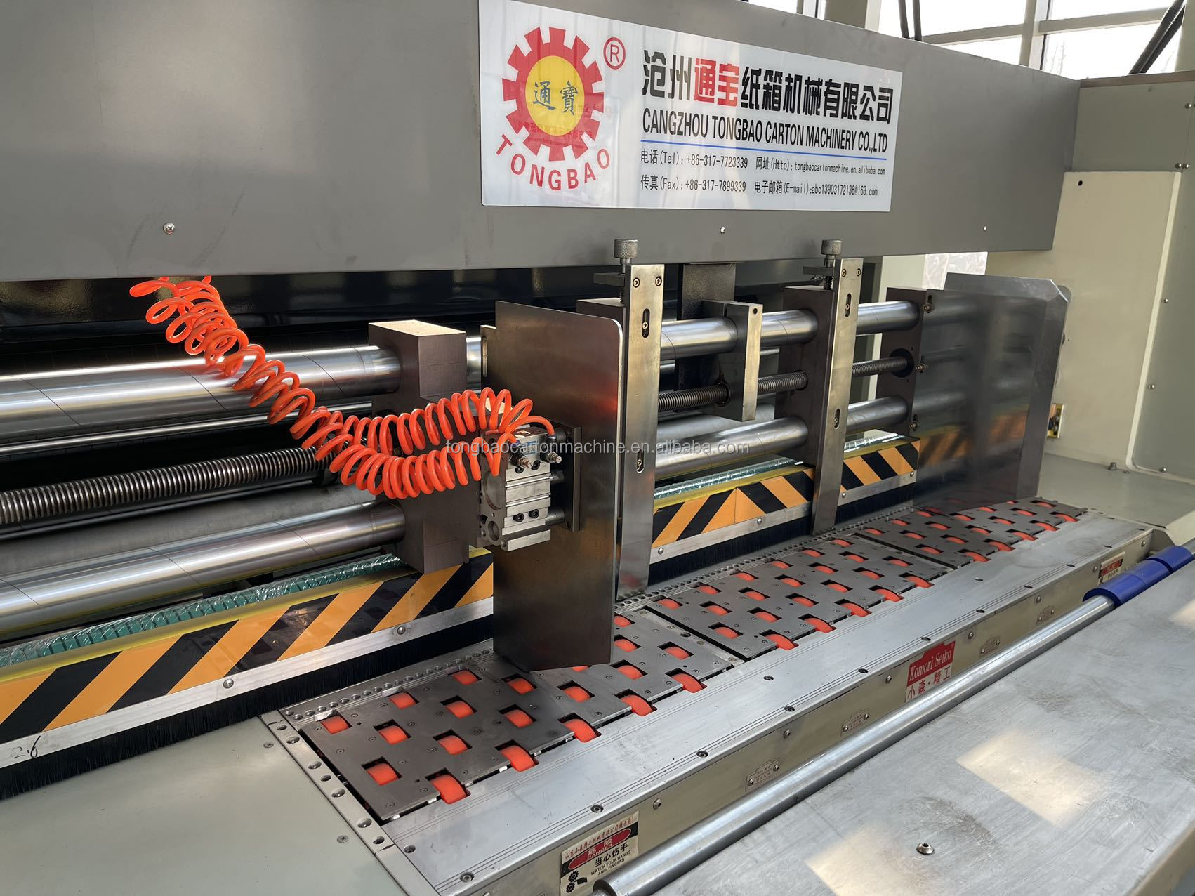 Flexo Plate Printer Slotter Die Cutter Machine for Corrugated Box Pizza Box Making