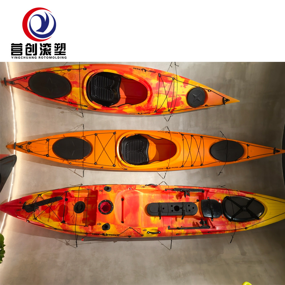 Customized Cockpit Size Rotational Molded Kayak Designed for Professionals