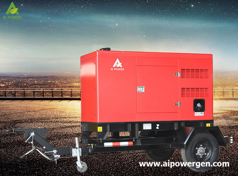 625kva 500kw Backup Mobile Diesel Generator For Commercial Building DP180LB