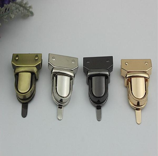 Metal Fashion Purse Accessories Zinc Alloy Nickel Color Bag Handbag Purse Push