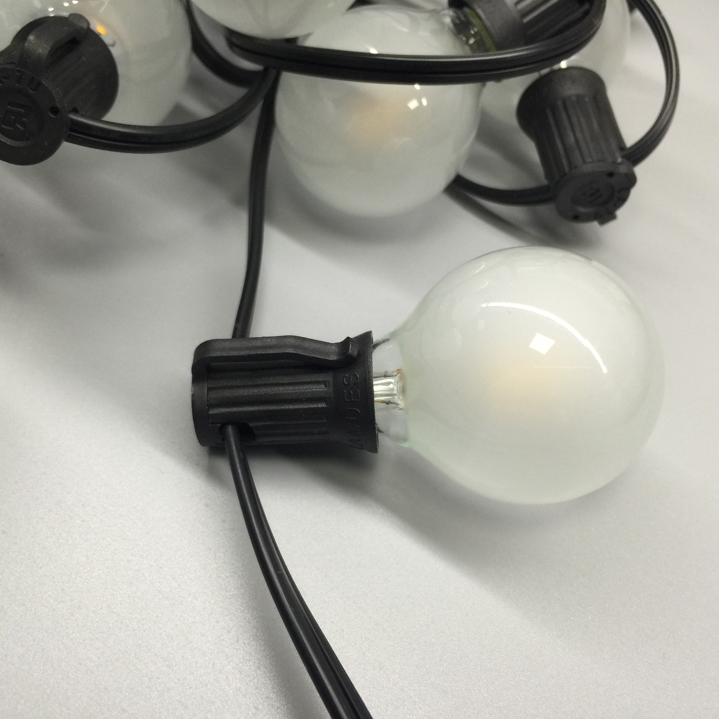 25ft Outdoor Decorative String Lighting G40 Led String Lights 20000 Hrs Life