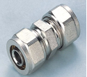 compression brass fitting equal straight for PEX-AL-PEX