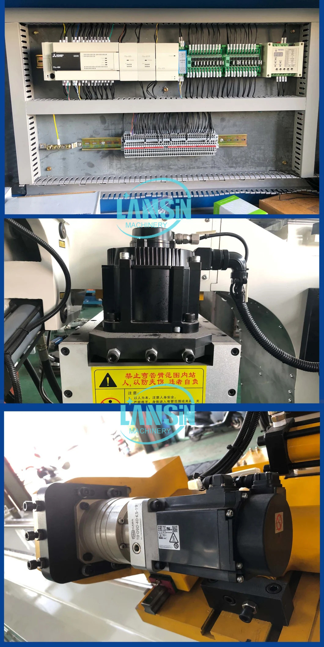 Electrode Holder CNC Pipe Bending Machine 4kw Hydraulic For See Saws