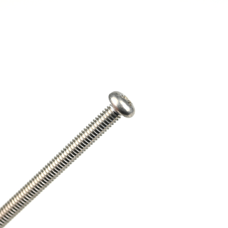 Customized M4x50mm Pan Head Phillips Machine Screws For Gas Stove with Ruspert Finish