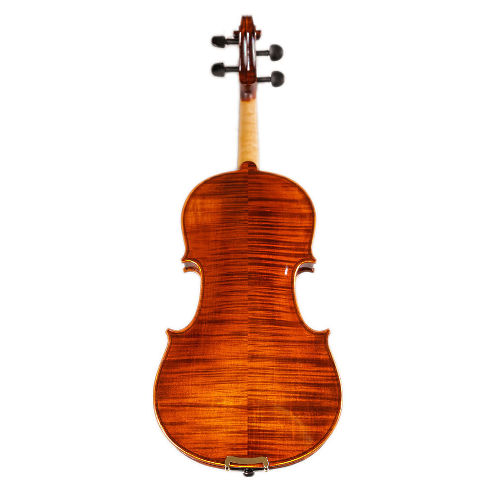 Hot Sale 4/4-1/8 Size Plywood Body with Very Nice Flamed Veneer on Top Student Violin