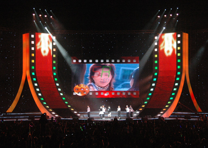 6,500Nits P6 Outdoor Rental LED Display Energy Saving Portable LED Screen