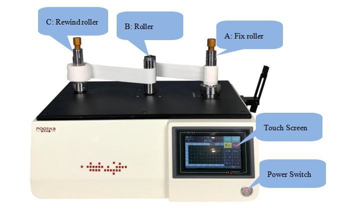 SGS Touch Screen 122m/Min Adhesion Testing Machine