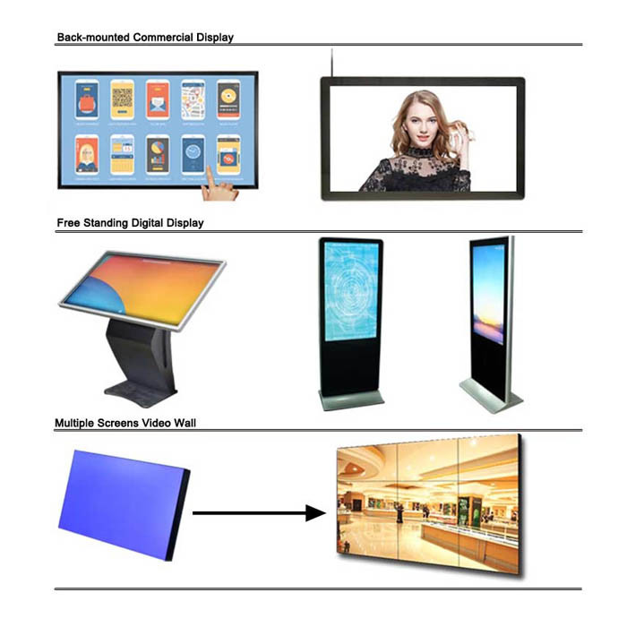 2GB/16GB LG Commercial TV 43 Inch all in one Digital Signage LED Backlit