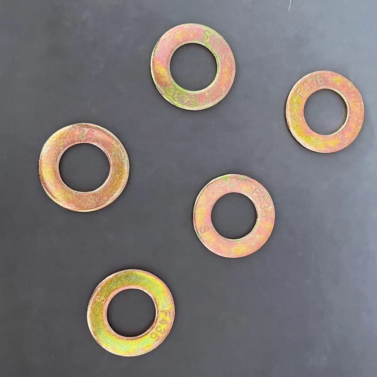 F436 Non Standard Washer Plain / Dacromet For Manufacturing