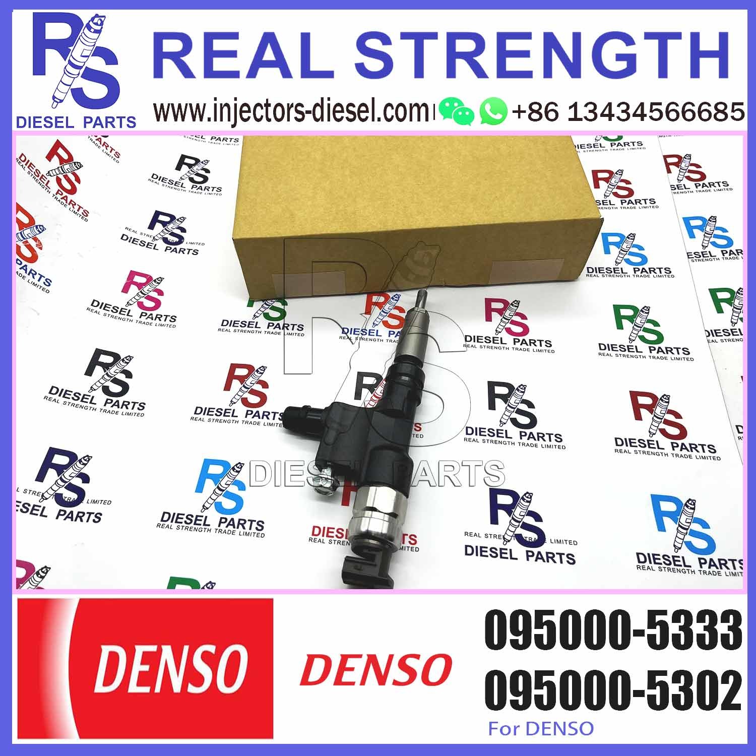 fuel engine diesel injector 095000-5332 095000-5333 for HINO OE 23910-1302/23670-E0150 with low price high quality 09500