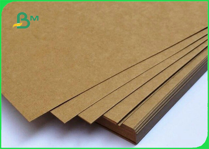 280 - 300 gsm Brown Kraft Paper For Folders 56 x 100 cm Good Stiffness