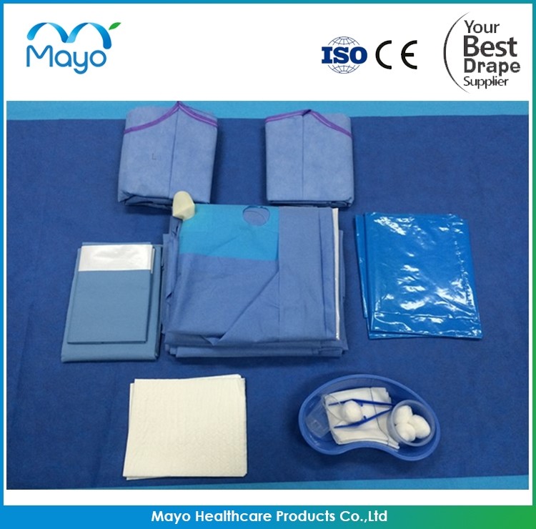 Medical Consumables Disposable Surgical TUR Urology Drape Pack With CE ISO13485 Certification