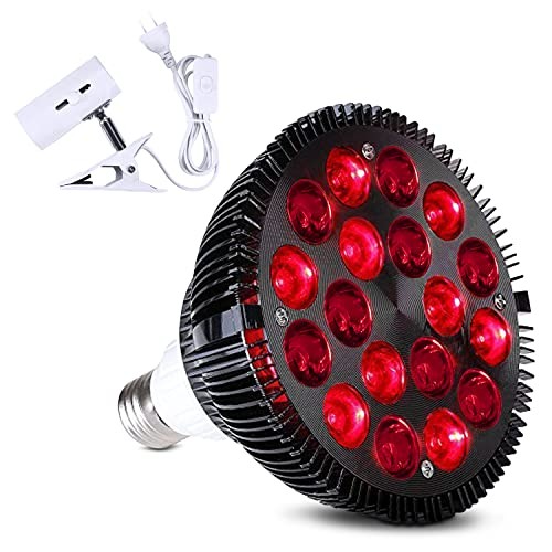 NIR Light Bulbs 54W Portable PDT Red Heating Treatment Therapy Bulb