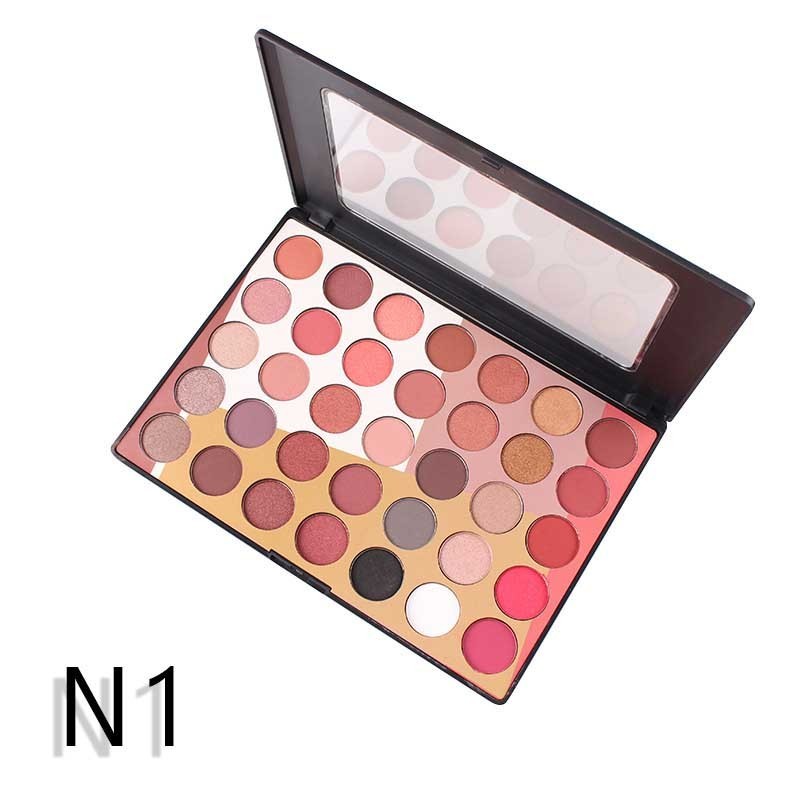 Pantone Empty Eyeshadow Palette With Mirror Silk Printing