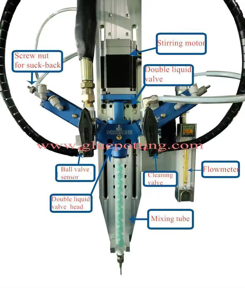 Semi-Auto Mixing Machine for Two Component Epoxy