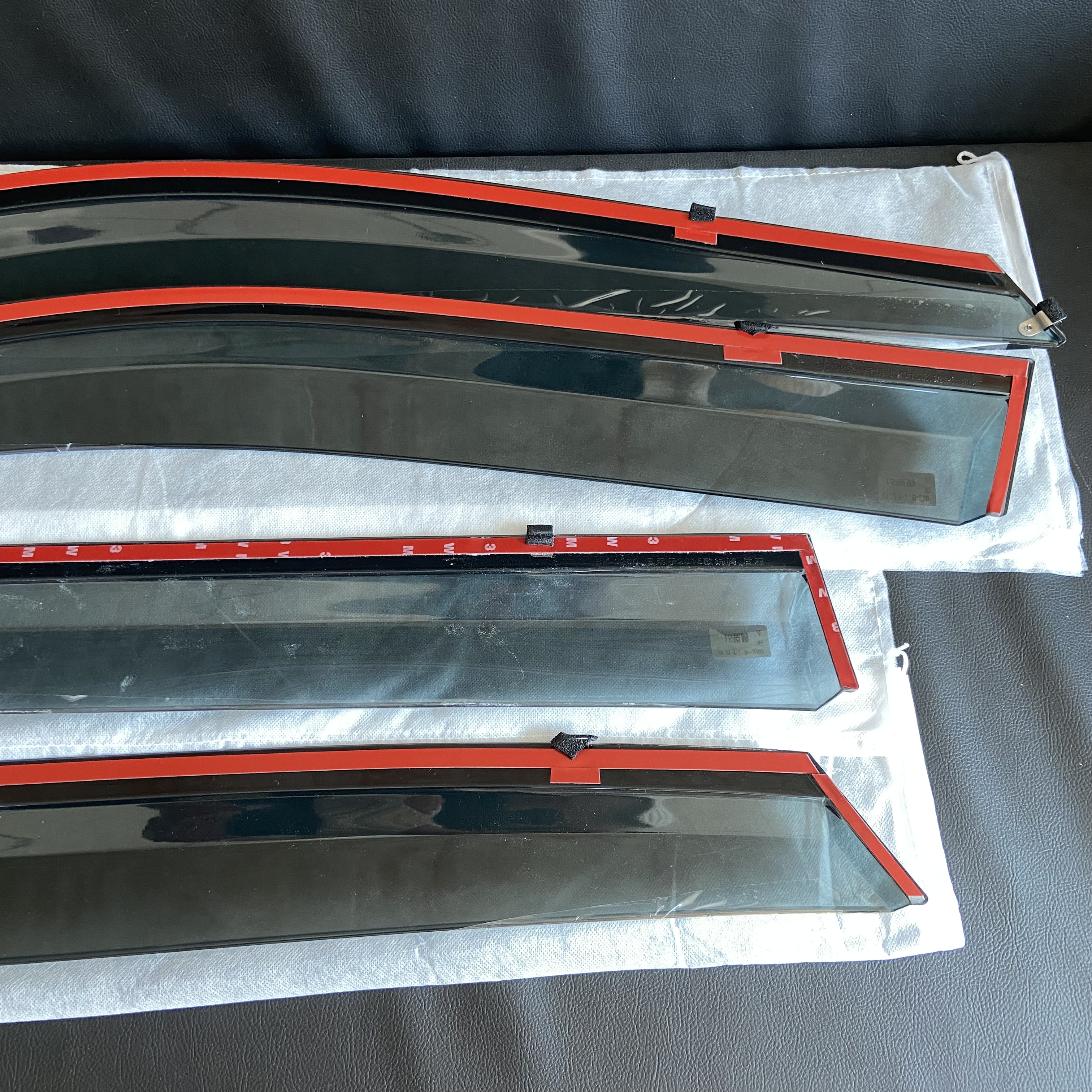 Plastic Window Visor for MG GS 4pcs Front and Rear Window Car Fitment MG SAIC