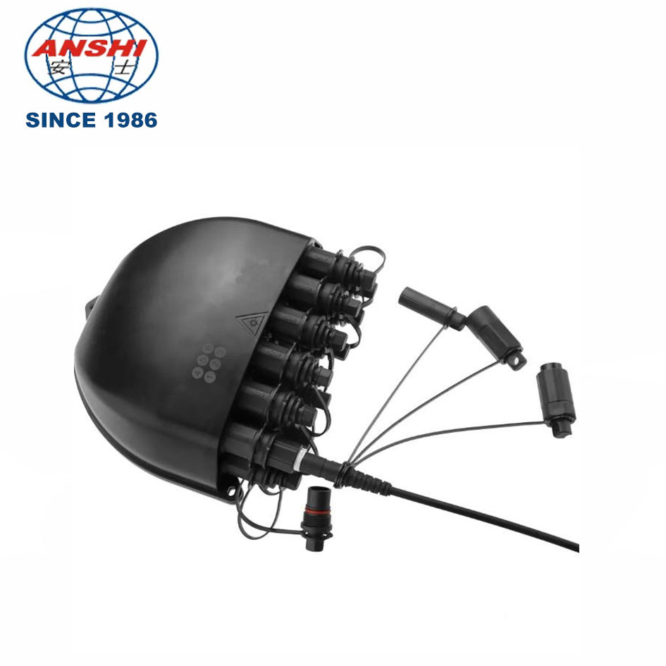 ANSHI Optitap+MINI SC+Slim 3-in-1 Connector To SC/APC Drop Cable LSZH 5.0mm Fiber Optical Outdoor Ip68 Patch cord