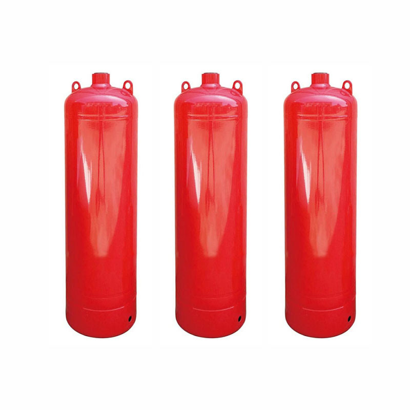 Red FM200 Cylinder For Fire Suppression System With Excellent Performance