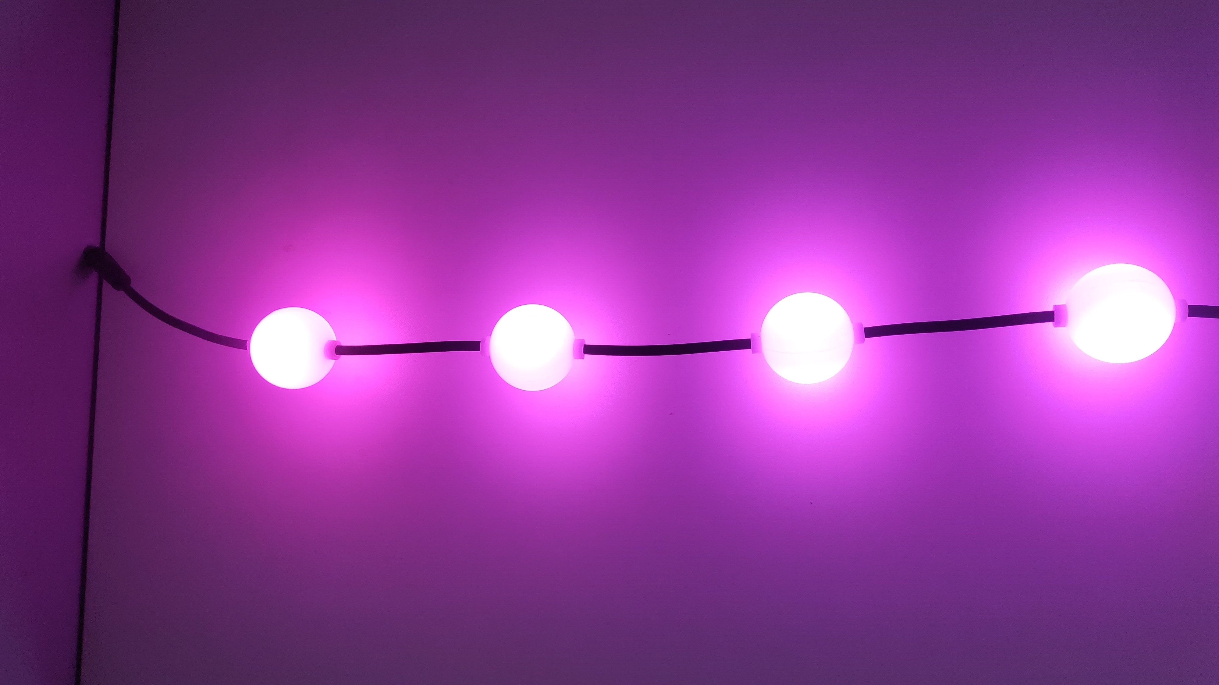 Tri Color Led Pixel Ball Light For Outdoor Christmas Party Decoration