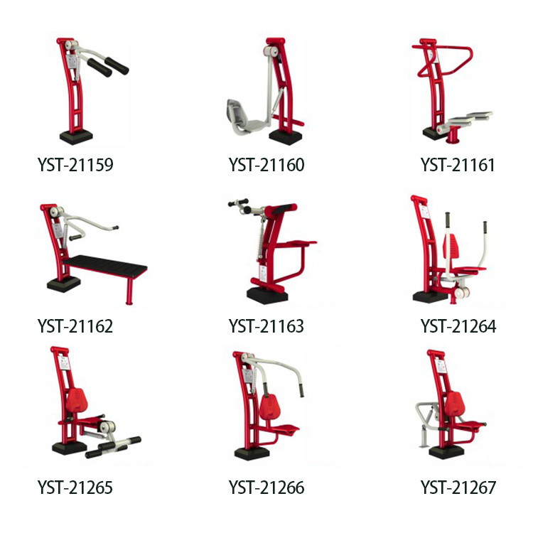 WPC Galvanized Steel Pipe Outdoor Fitness Equipment For Calisthenics